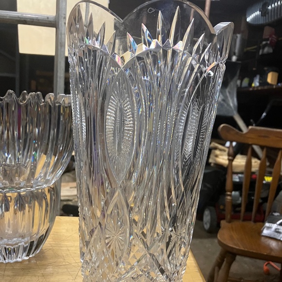 1980s Waterford master cutters crystal vase - Picture 1 of 7